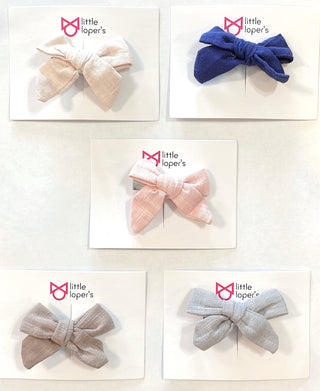 Mini Linen Darling Clip