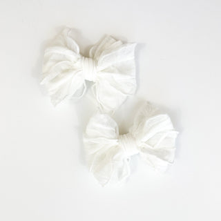 Ruffled Clip Set