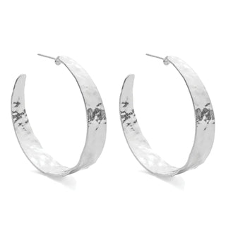 Wide Gilded Collection Hoops