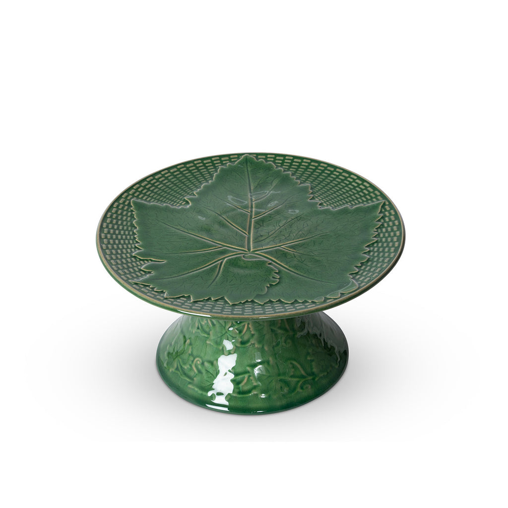 Green Glazed Cake Stand, Small