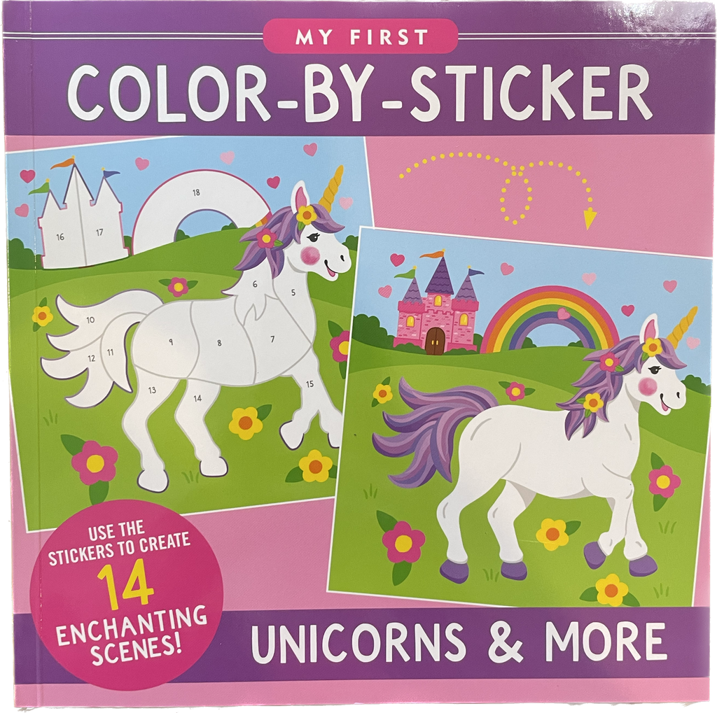 Color By Stickers Unicorns & More