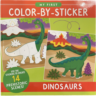 My First Color By Sticker Dinosaurs