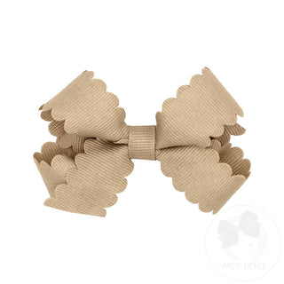 Mini Scalloped Edge Bows