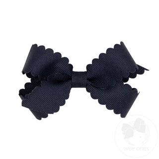Mini Scalloped Edge Bows