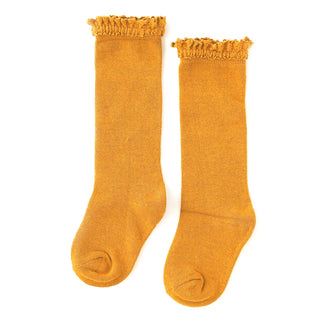 Knee High Socks w/Ruffle
