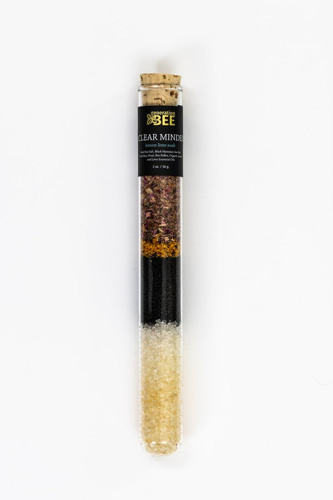 Soaking Salt Vial - Bee Clear Minded