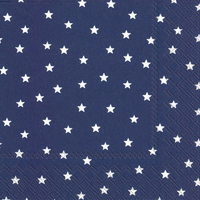 LITTLE STARS DARK BLUE LUNCH NAPKIN