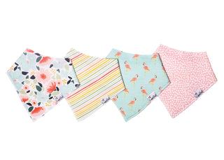 Bandana Bib Set 4-Pack (Assorted Styles)