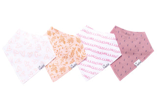 Bandana Bib Set 4-Pack (Assorted Styles)