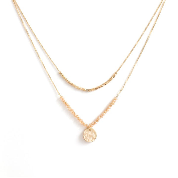 Simple Gold Layered Necklace