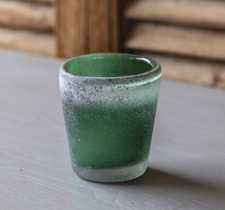 Verde Aged Glass Votive