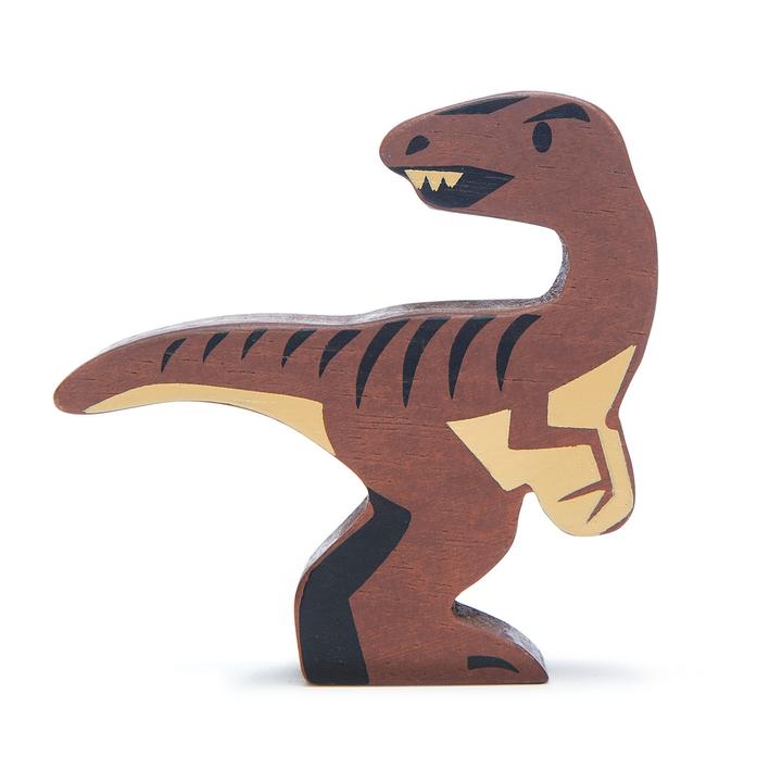 Wood Toy Velociraptor