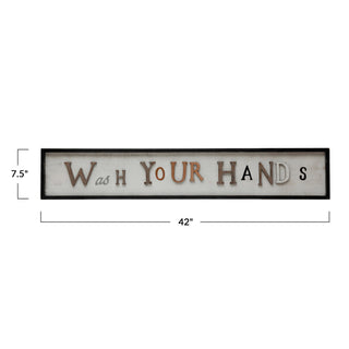 Sign "Wash Your Hands"