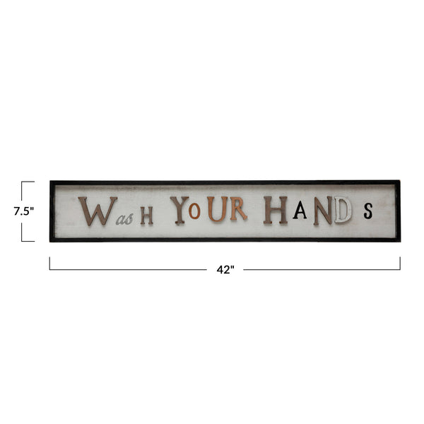 Sign "Wash Your Hands"