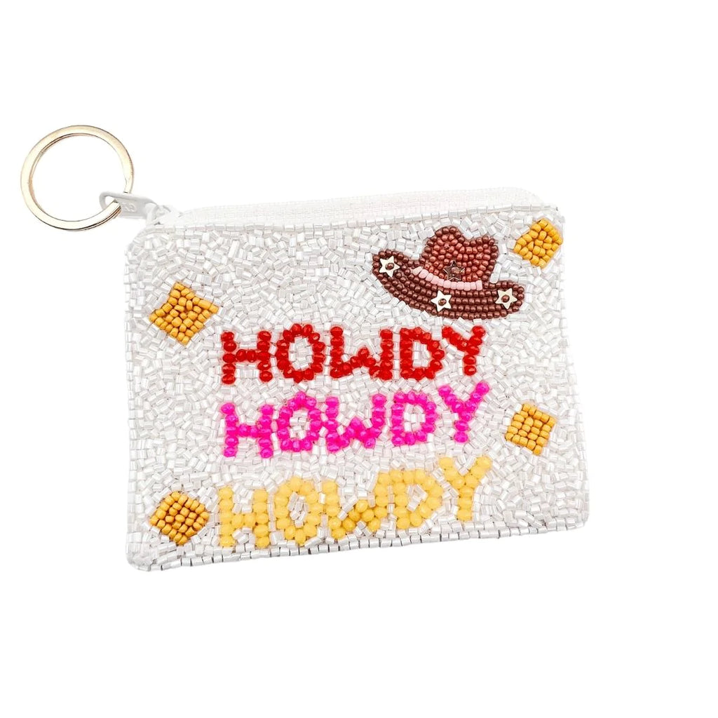 Howdy Keychain pouch
