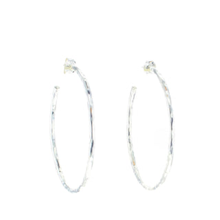 Nui Hoops silver