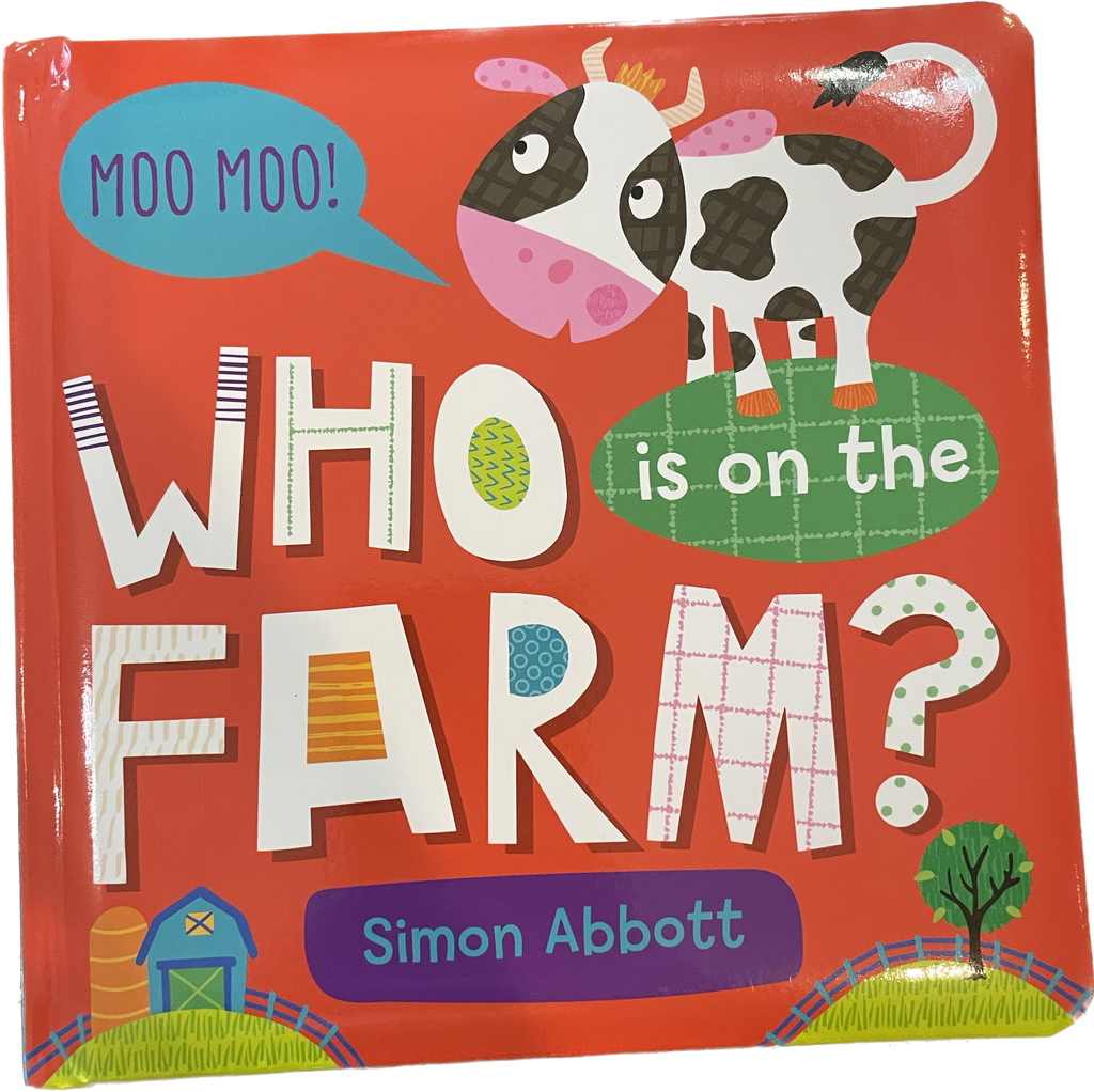 Board Book Who is on the farm