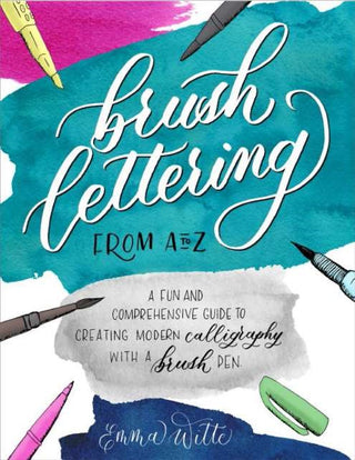 Brush Lettering From A to Z Book
