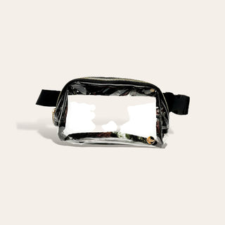 Clear Stadium All You Need Belt Bag - Midnight Black