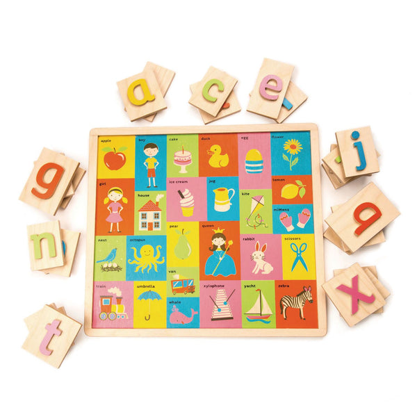 Alphabet Pictures Match Game